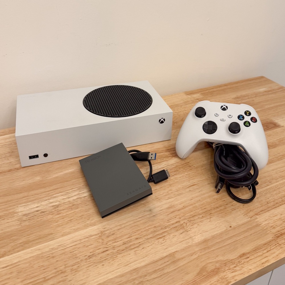 Xbox Series S 512GB w/ OEM Controller + Seagate 2TB HDD | Tested